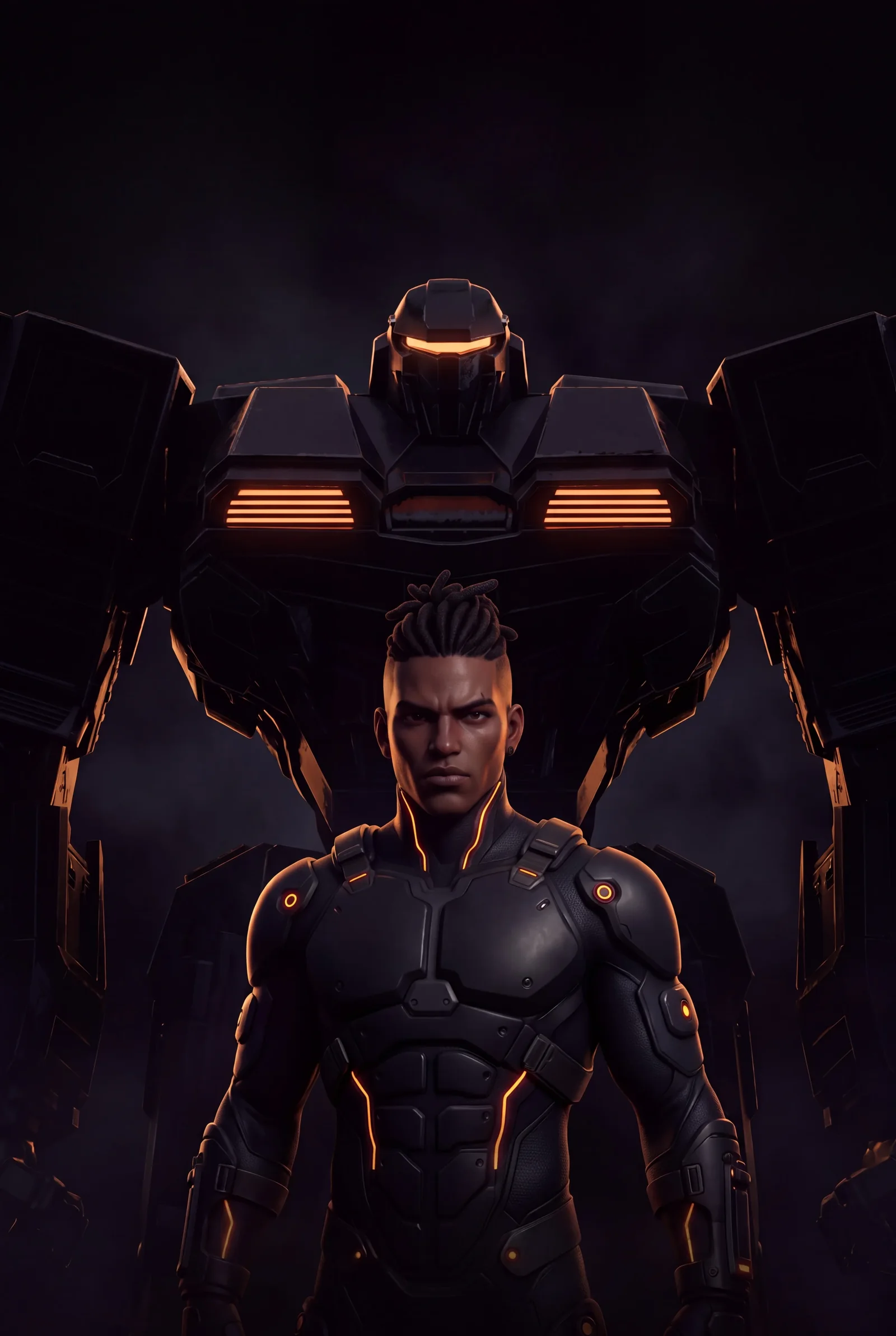 A pilot in front of an Ares Machina X1 machine
